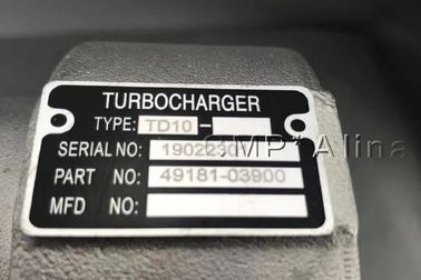 Çin TD10 49181-03900 4918103900 Turbo Motor Parçaları Performans Cmp Turboşarj Distribütör
